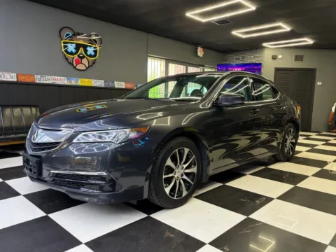 Gray 2015 Acura TLX 2.4 Sedan 4D for sale in North Miami Beach, FL