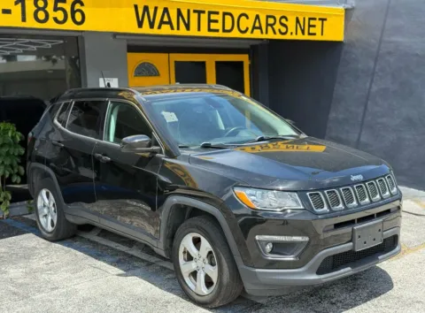 Another view of 2019 Jeep Compass Latitude Sport Utility 4D for sale in North Miami Beach, FL at Wanted Cars