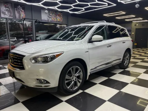 White 2014 INFINITI QX60 Hybrid Sport Utility 4D for sale in North Miami Beach, FL