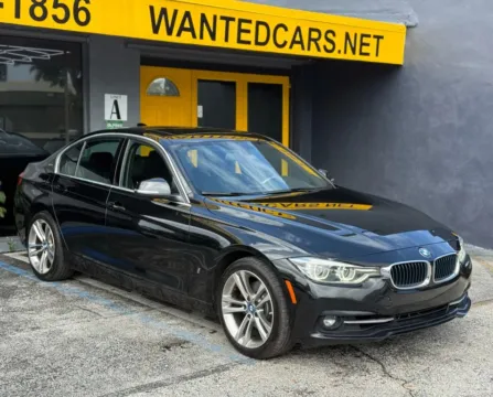 Another view of 2018 BMW 3 Series 330e iPerformance Sedan 4D for sale in North Miami Beach, FL at Wanted Cars