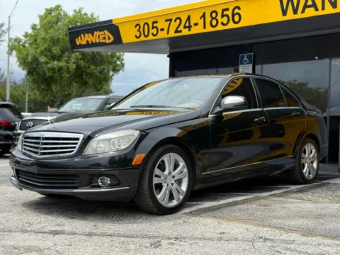 White 2008 Mercedes-Benz C-Class C 300 Sport Sedan 4D for sale in North Miami Beach, FL