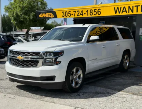 Blue 2015 Chevrolet Suburban LT Sport Utility 4D for sale in North Miami Beach, FL