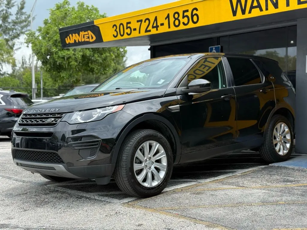 Blue 2018 Land Rover Discovery Sport SE Sport Utility 4D for sale in North Miami Beach, FL