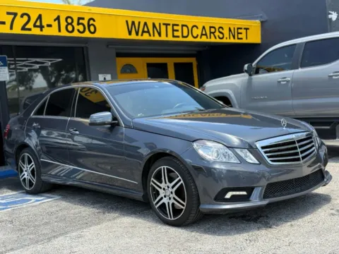 Another view of 2010 Mercedes-Benz E-Class E 550 Sedan 4D for sale in North Miami Beach, FL at Wanted Cars