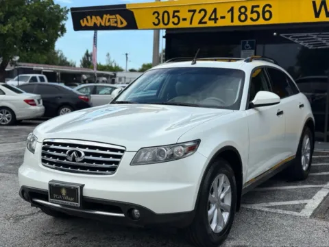 Orange 2006 INFINITI FX 35 Sport Utility 4D for sale in North Miami Beach, FL