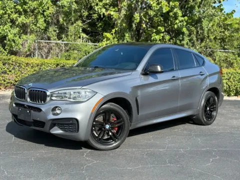 White 2015 BMW X6 xDrive35i Sport Utility 4D for sale in North Miami Beach, FL