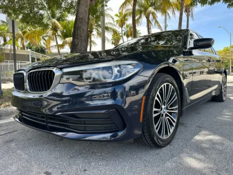 White 2020 BMW 5 Series 530e Sedan 4D for sale in North Miami Beach, FL