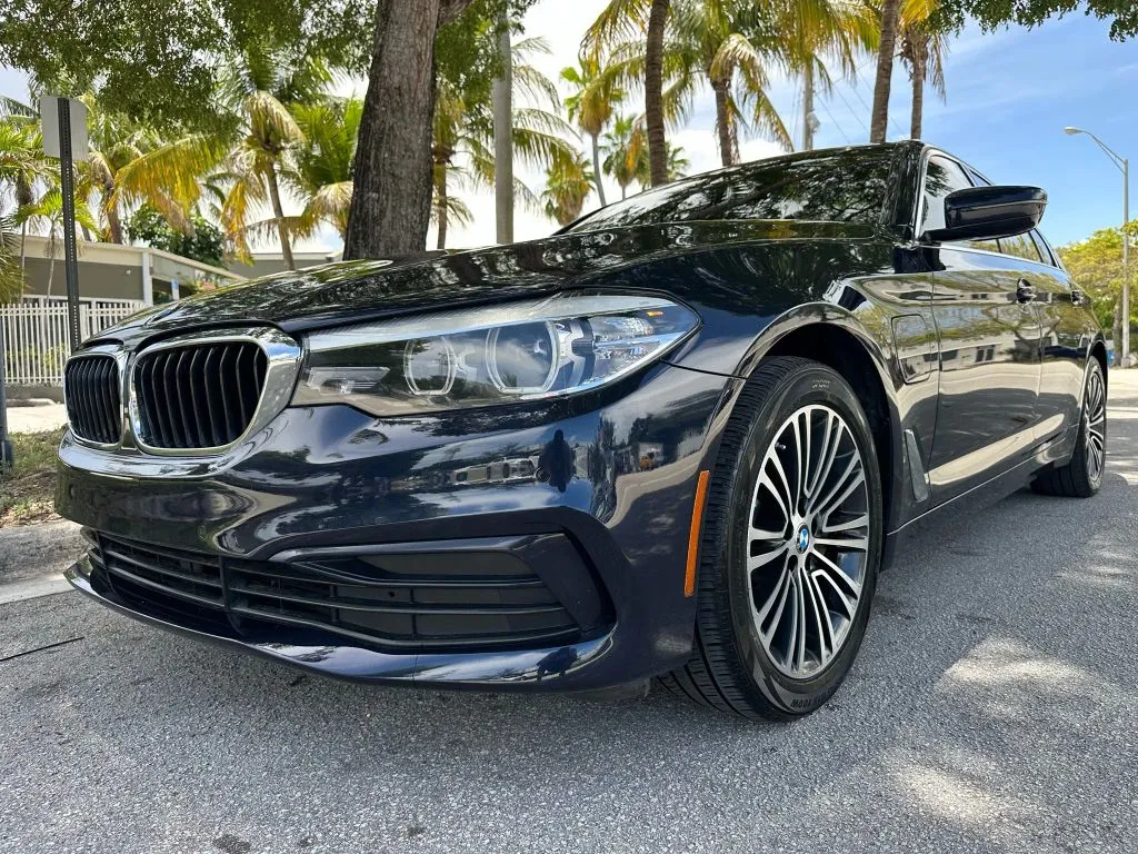 White 2020 BMW 5 Series 530e Sedan 4D for sale in North Miami Beach, FL