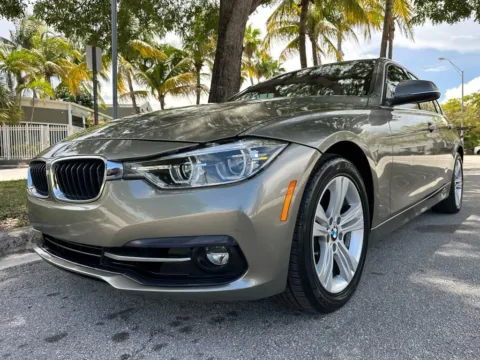 White 2018 BMW 3 Series 330i xDrive Sedan 4D for sale in North Miami Beach, FL