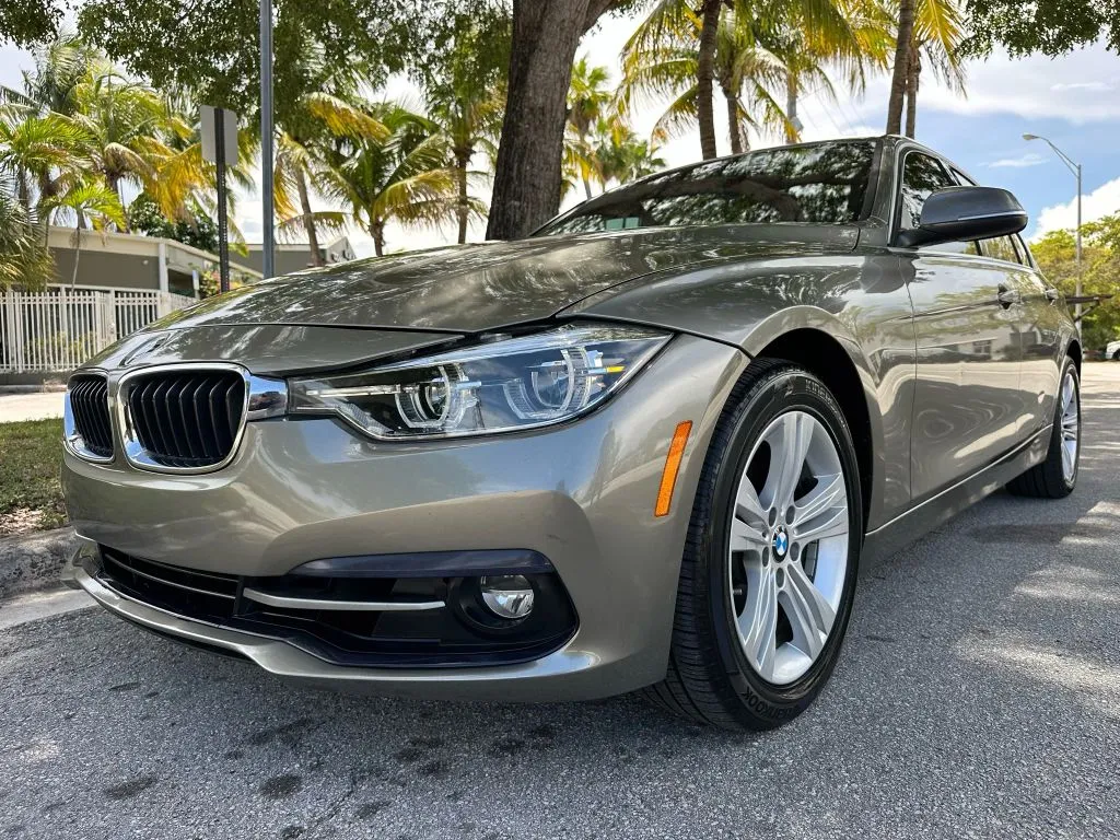 White 2018 BMW 3 Series 330i xDrive Sedan 4D for sale in North Miami Beach, FL