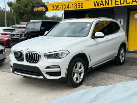 White 2019 BMW X3 xDrive30i Sport Utility 4D for sale in North Miami Beach, FL