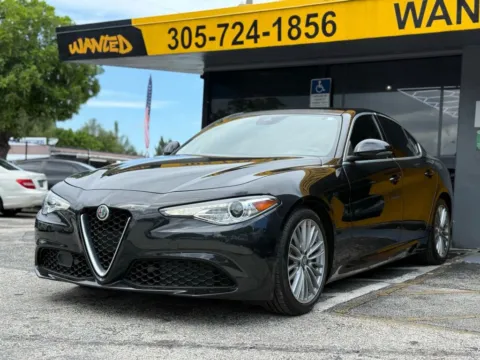 Gray 2017 Alfa Romeo Giulia Ti Sedan 4D for sale in North Miami Beach, FL