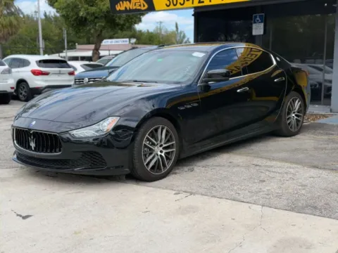 White 2018 Maserati Ghibli Sedan 4D for sale in North Miami Beach, FL