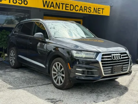 Another view of 2018 Audi Q7 3.0T Premium Plus Sport Utility 4D for sale in North Miami Beach, FL at Wanted Cars