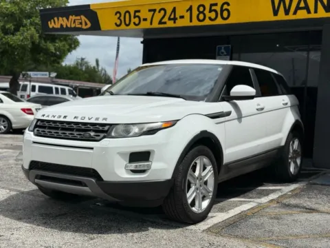 Gray 2015 Land Rover Range Rover Evoque Pure Plus Sport Utility 4D for sale in North Miami Beach, FL
