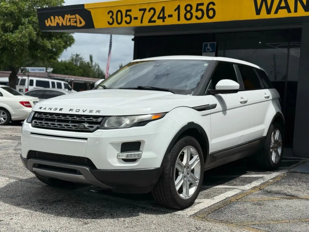 Gray 2015 Land Rover Range Rover Evoque Pure Plus Sport Utility 4D for sale in North Miami Beach, FL