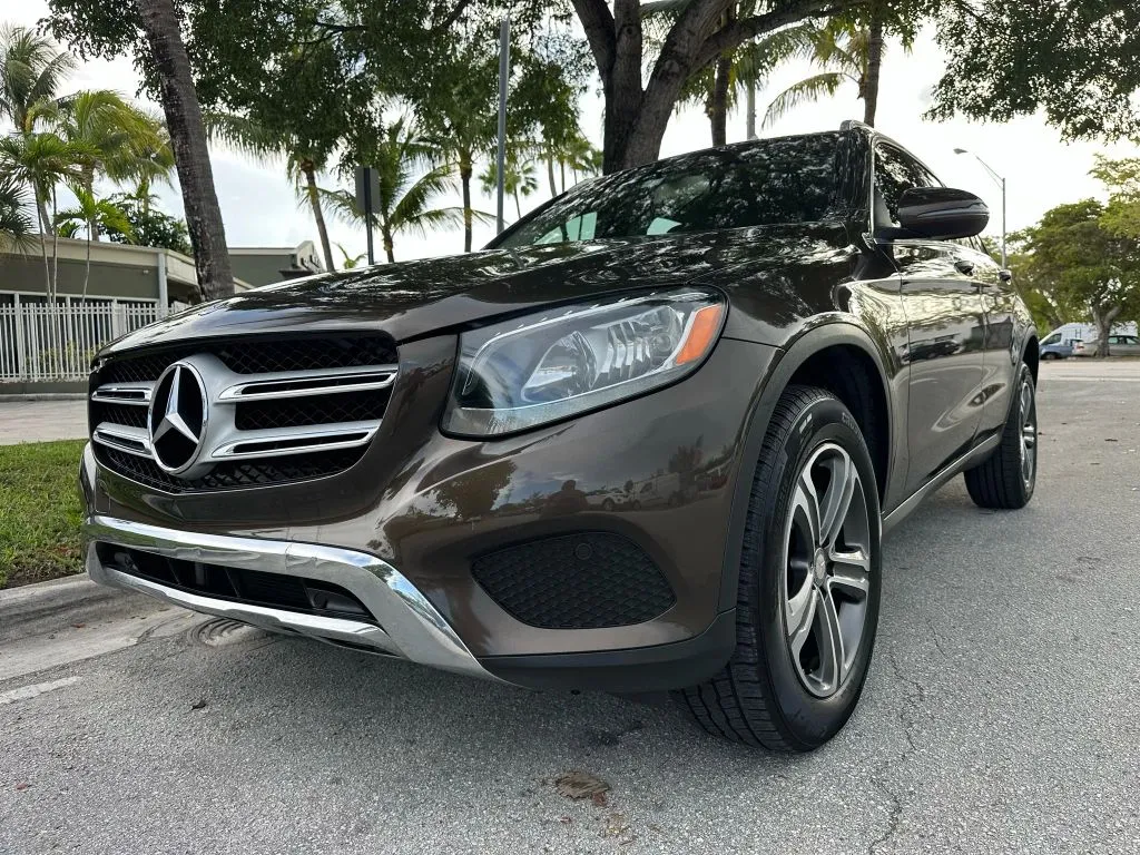 Yellow 2016 Mercedes-Benz GLC 300 Sport Utility 4D for sale in North Miami Beach, FL