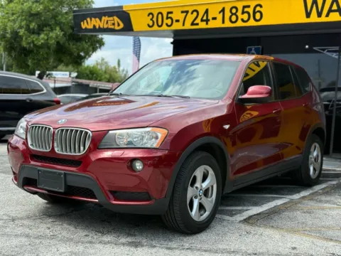 White 2011 BMW X3 xDrive28i Sport Utility 4D for sale in North Miami Beach, FL
