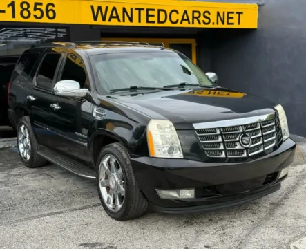 Another view of 2010 Cadillac Escalade Sport Utility 4D for sale in North Miami Beach, FL at Wanted Cars
