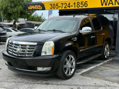 Black 2010 Cadillac Escalade Sport Utility 4D for sale in North Miami Beach, FL