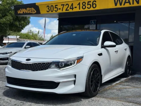 Black 2016 Kia Optima EX Sedan 4D for sale in North Miami Beach, FL