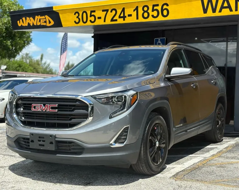 Blue 2020 GMC Terrain SLE Sport Utility 4D for sale in North Miami Beach, FL