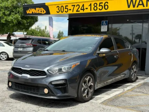 Gray 2021 Kia Forte LXS Sedan 4D for sale in North Miami Beach, FL