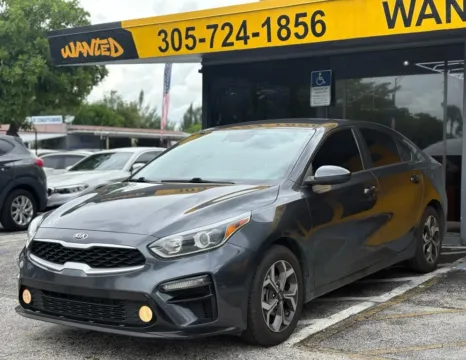 Black 2021 Kia Forte LXS Sedan 4D for sale in North Miami Beach, FL