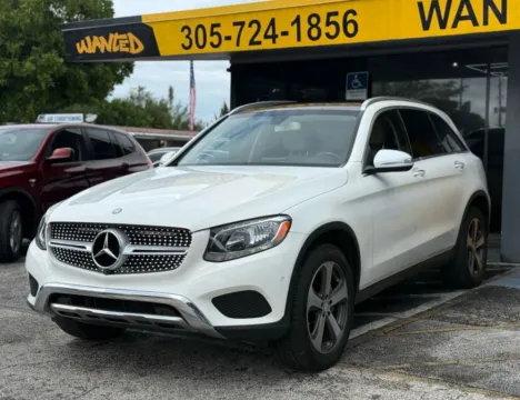 Yellow 2016 Mercedes-Benz GLC 300 Sport Utility 4D for sale in North Miami Beach, FL