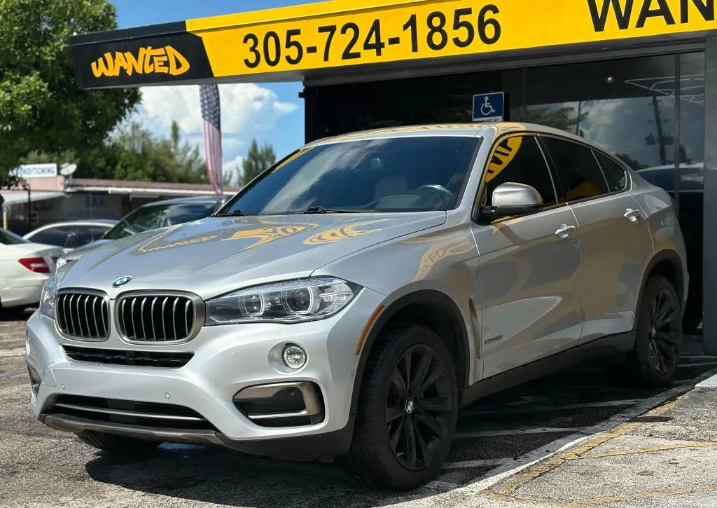 Gray 2017 BMW X6 xDrive35i Sport Utility 4D for sale in North Miami Beach, FL