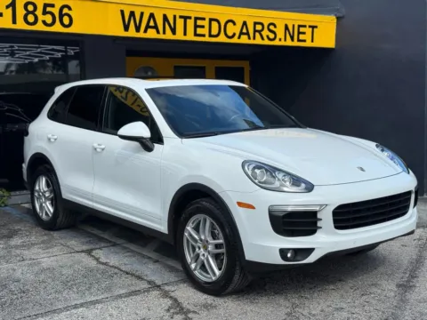 Another view of 2016 Porsche Cayenne Sport Utility 4D for sale in North Miami Beach, FL at Wanted Cars