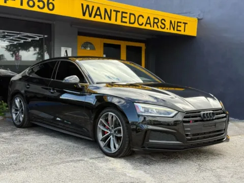 Another view of 2018 Audi S5 Premium Plus Sedan 4D for sale in North Miami Beach, FL at Wanted Cars