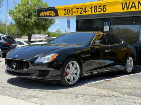 White 2016 Maserati Quattroporte S Sedan 4D for sale in North Miami Beach, FL