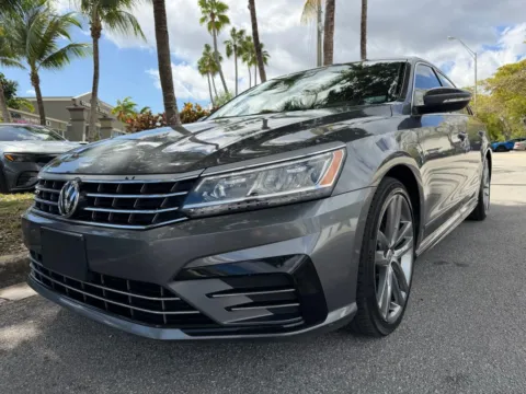 Black 2016 Volkswagen Passat 1.8T R-Line Sedan 4D for sale in North Miami Beach, FL