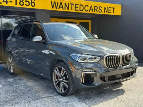 Another view of 2021 BMW X5 M50i Sport Utility 4D for sale in North Miami Beach, FL at Wanted Cars