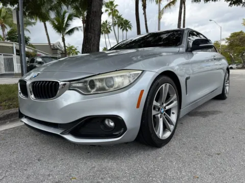 White 2015 BMW 4 Series 428i Coupe 2D for sale in North Miami Beach, FL