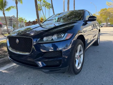 Gray 2017 Jaguar F-PACE 35t Premium Sport Utility 4D for sale in North Miami Beach, FL