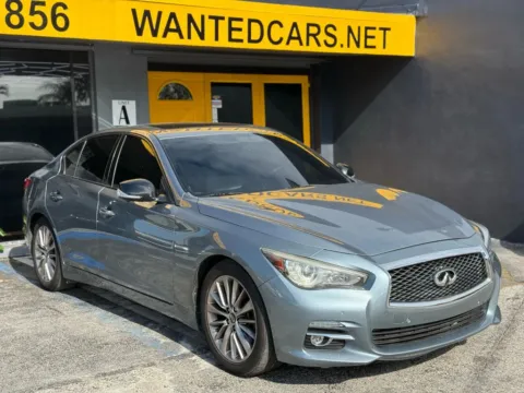 Another view of 2017 INFINITI Q50 3.0t Premium Sedan 4D for sale in North Miami Beach, FL at Wanted Cars