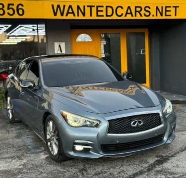 Another view of 2017 INFINITI Q50 3.0t Premium Sedan 4D for sale in North Miami Beach, FL at Wanted Cars