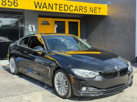 Another view of 2015 BMW 4 Series 428i Coupe 2D for sale in North Miami Beach, FL at Wanted Cars