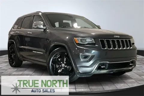 Gray 2016 Jeep Grand Cherokee Overland for sale in Fort Wayne, IN