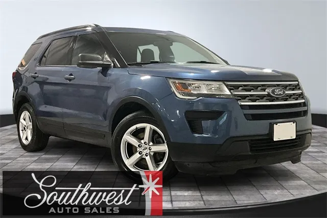 Blue 2018 Ford Explorer for sale in Fort Wayne, IN