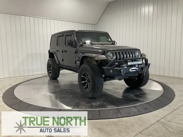 Gray 2018 Jeep Wrangler Unlimited Sahara for sale in Fort Wayne, IN