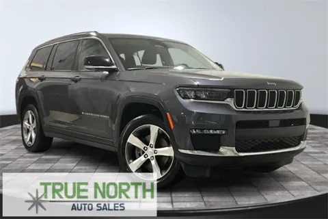 Gray 2021 Jeep Grand Cherokee L Limited for sale in Fort Wayne, IN