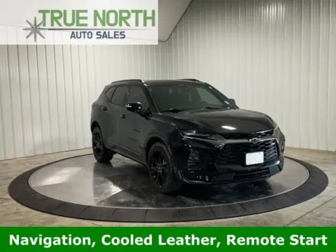 Black 2021 Chevrolet Blazer RS for sale in Fort Wayne, IN