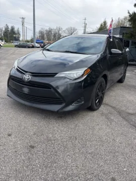 Black 2019 Toyota Corolla LE for sale in Fort Wayne, IN