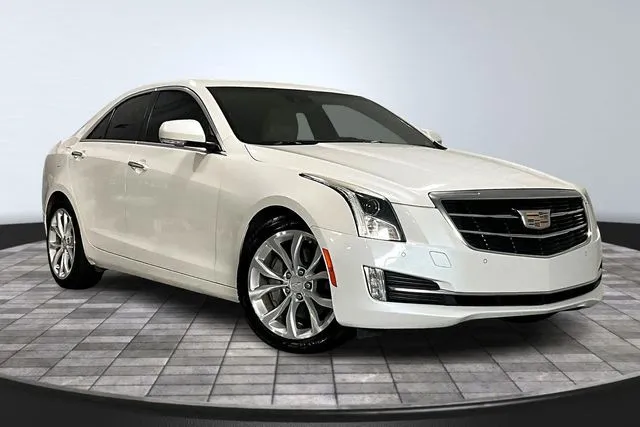 White 2017 Cadillac ATS 3.6L Premium Luxury for sale in Fort Wayne, IN