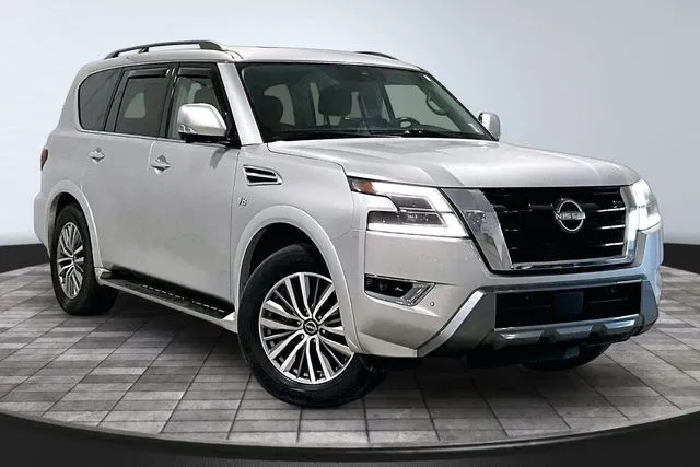Silver 2021 Nissan Armada SL for sale in Fort Wayne, IN