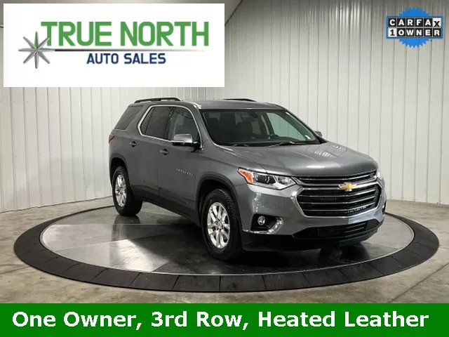 Gray 2020 Chevrolet Traverse 3LT for sale in Fort Wayne, IN