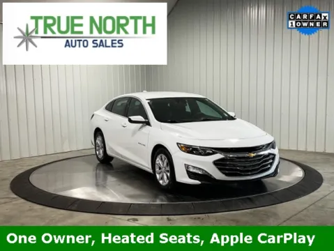 White 2023 Chevrolet Malibu LT for sale in Fort Wayne, IN